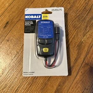 Kobalt Continuity Tester‎ With Remote Battery Included 2545075